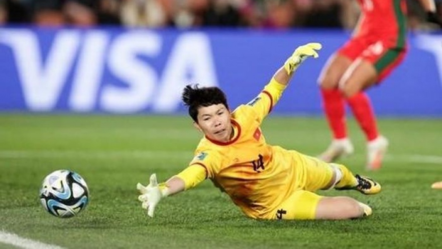 Kim Thanh among best goalkeepers at 2023 FIFA Women’s World Cup